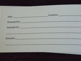 Challenge Coin Journal